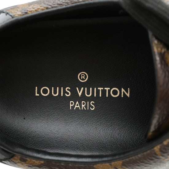 Louis Vuitton Bicolor Monogram Frontrow Sneakers 37 – The Closet