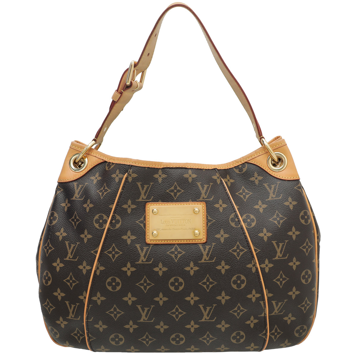 Louis Vuitton Brown Monogram Galliera PM Bag-Louis Vuitton-THE CLOSET