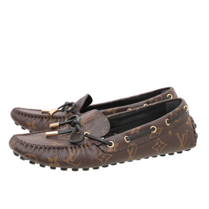 Louis Vuitton Monogram Gloria Loafers 36.5