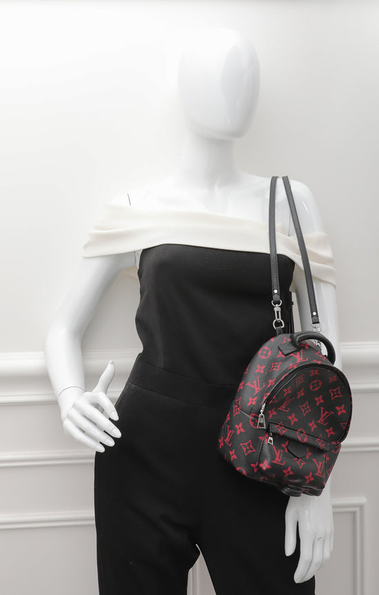 Louis Vuitton Monogram Infrarouge Palm Spring Backpack Bag – The
