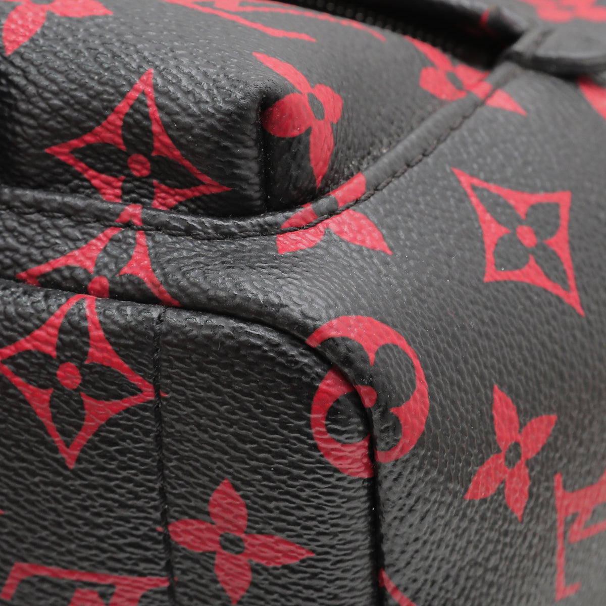 Louis Vuitton Monogram Infrarouge Palm Spring Backpack Bag-Louis Vuitton-THE CLOSET