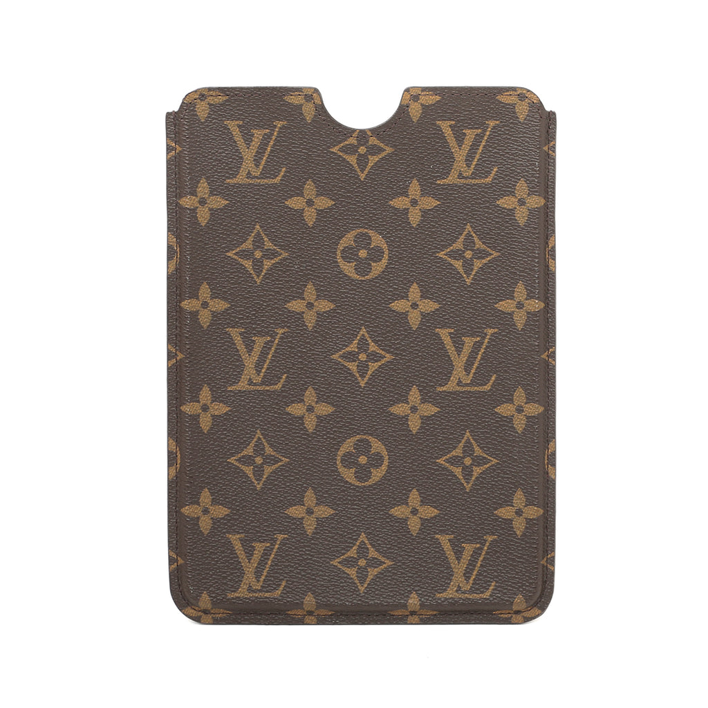 Louis Vuitton Brown Monogram Ipad Mini Cover – The Closet