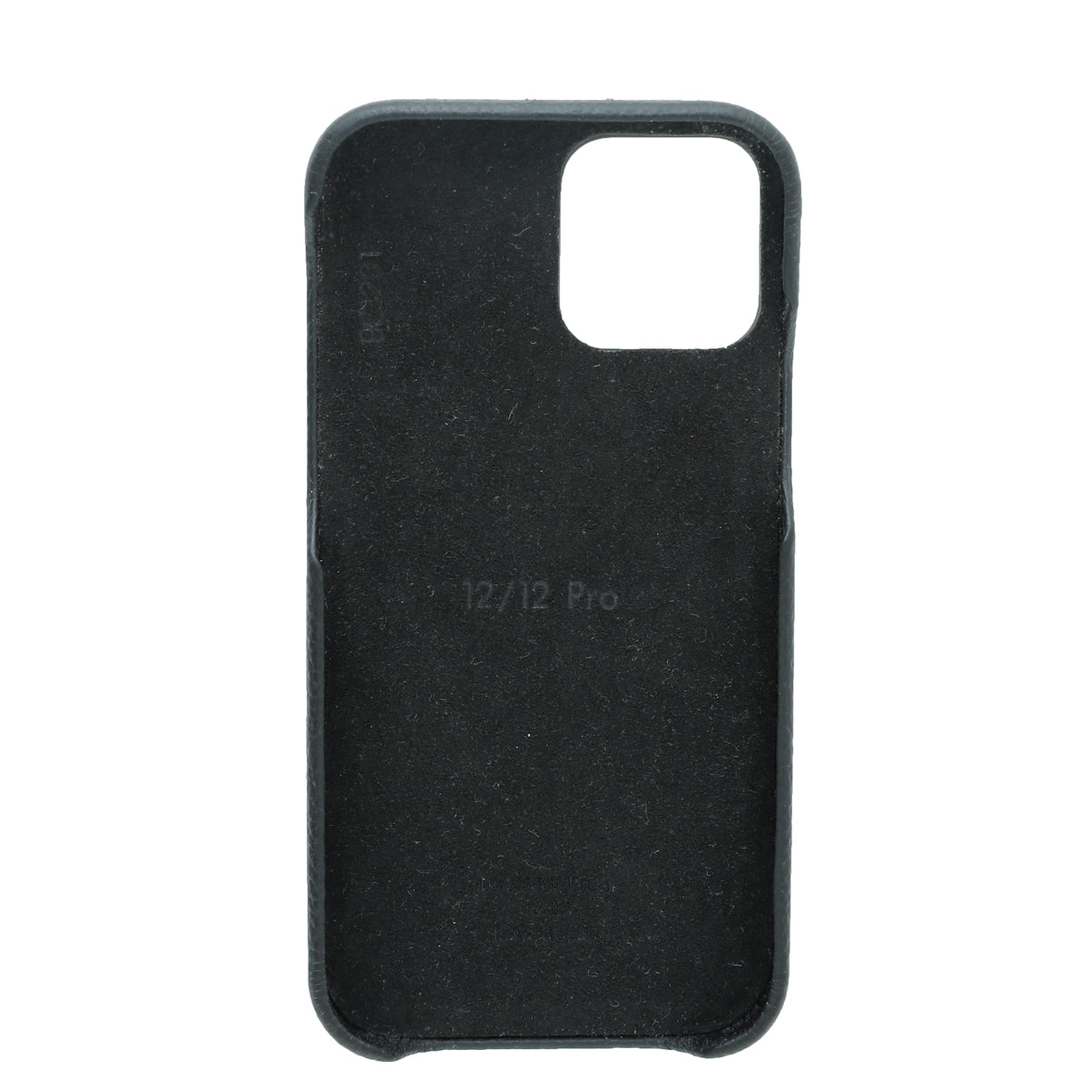 Louis Vuitton Black Monogram Iphone 12-12 Pro Bumper-Louis Vuitton-THE CLOSET