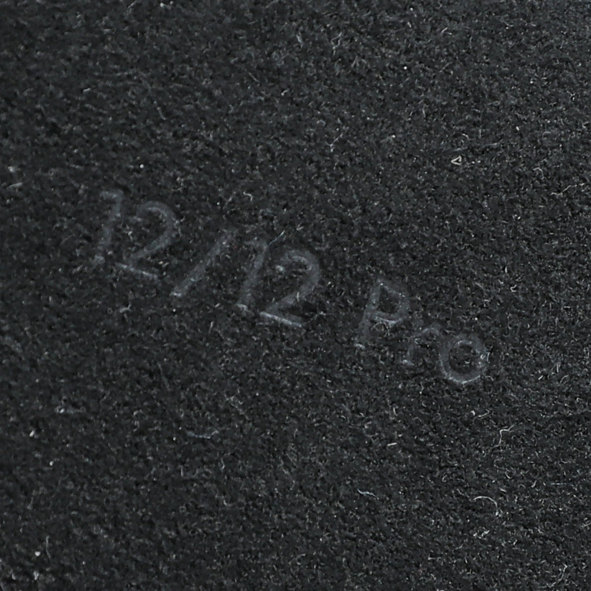 Louis Vuitton Black Monogram Iphone 12-12 Pro Bumper