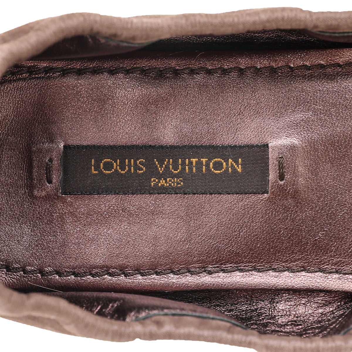 Louis Vuitton Brown Monogram Iridescent Lucky Ballerina Flats 35