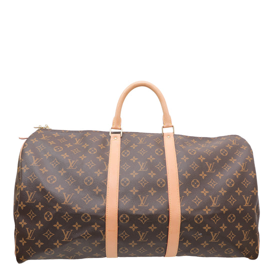 Louis Vuitton Monogram Keepall 55 Bag