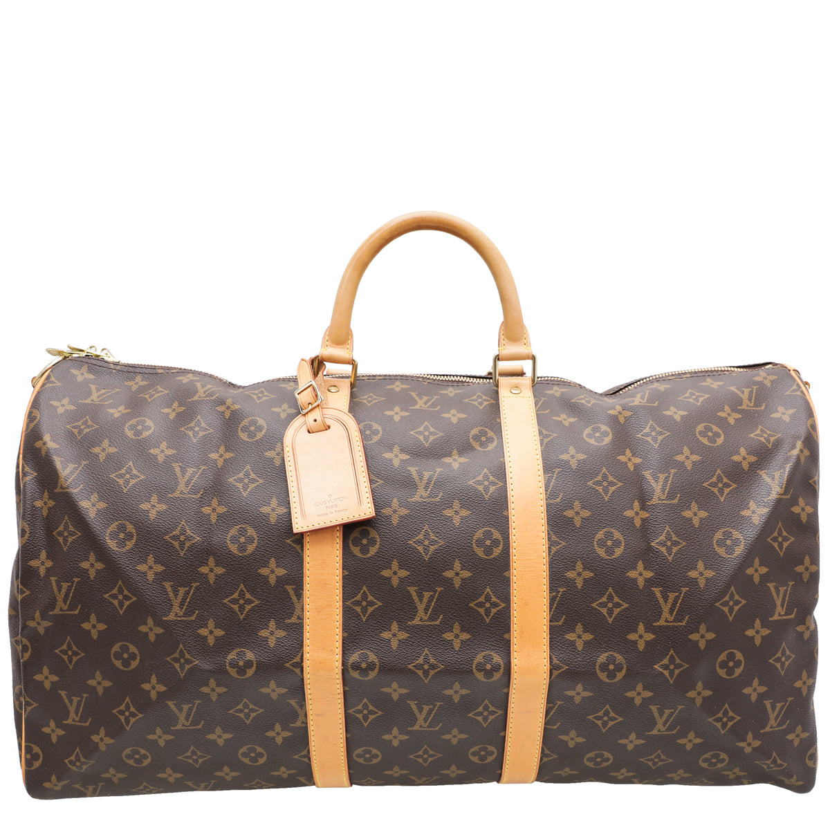 Louis Vuitton Monogram Keepall 55 Bandouliere Bag-Louis Vuitton-THE CLOSET