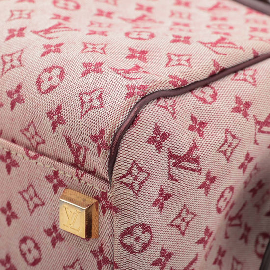 Louis Vuitton Cherry Monogram Mini Lin Canvas Josephine Bag