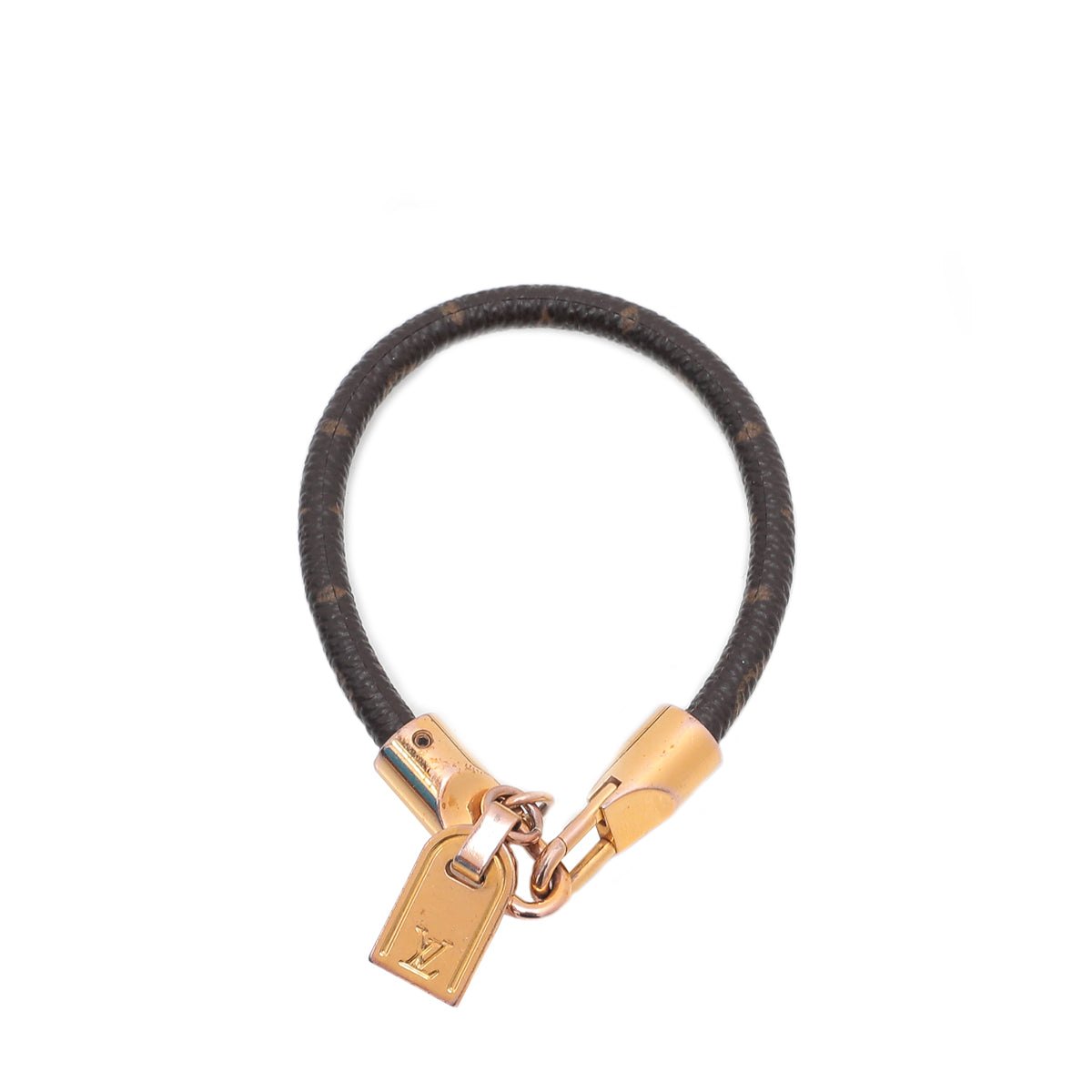 Louis Vuitton Monogram Lockit Bracelet-Louis Vuitton-THE CLOSET
