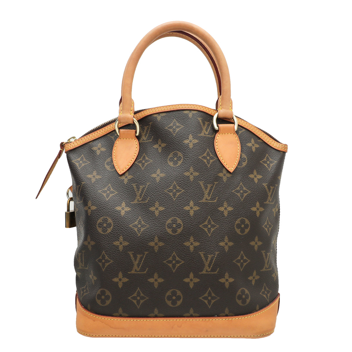 Louis Vuitton Brown Monogram Lockit PM Bag-Louis Vuitton-THE CLOSET