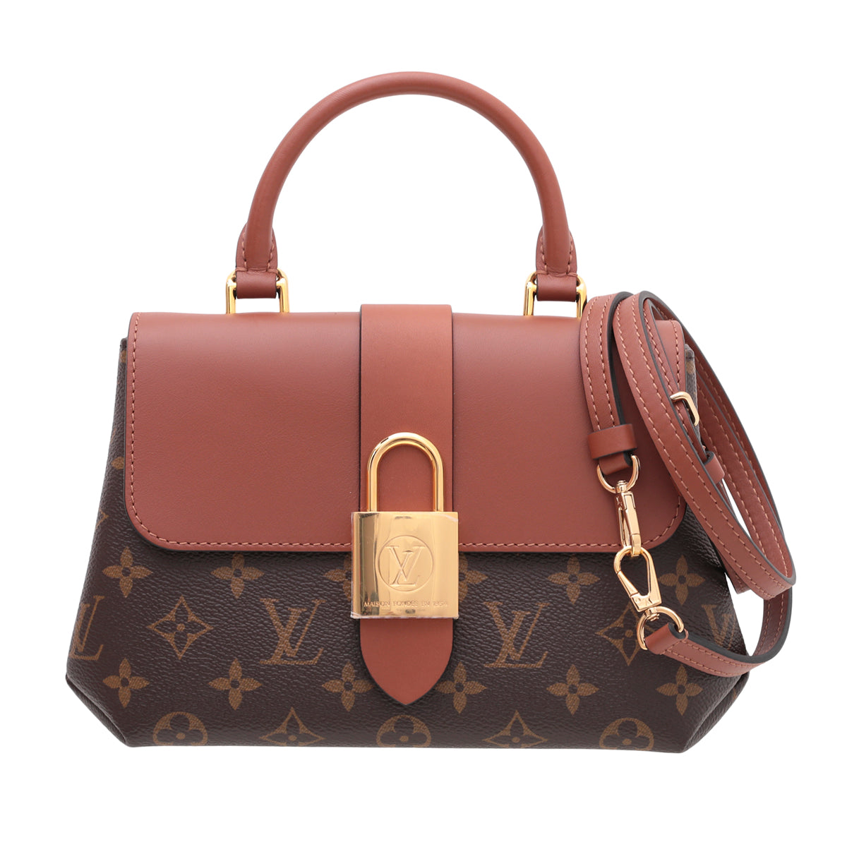 Louis Vuitton Caramel Monogram Locky BB Bag-Louis Vuitton-THE CLOSET