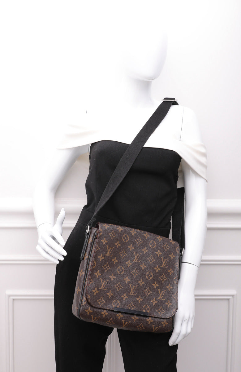 Louis Vuitton Monogram Macassar District PM Bag-Louis Vuitton-THE CLOSET