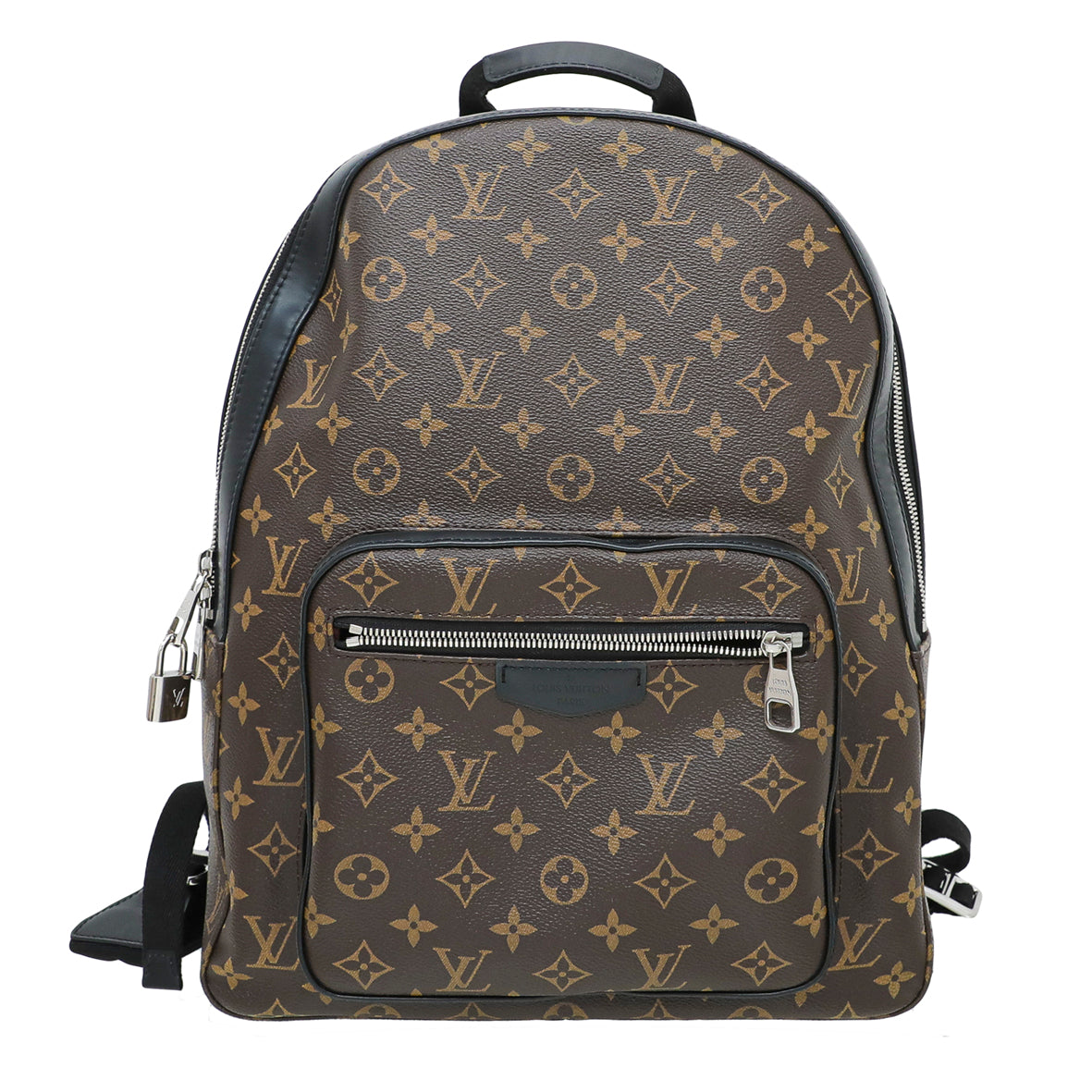 Louis Vuitton Monogram Black Macassar Josh Backpack Bag-Louis Vuitton-THE CLOSET