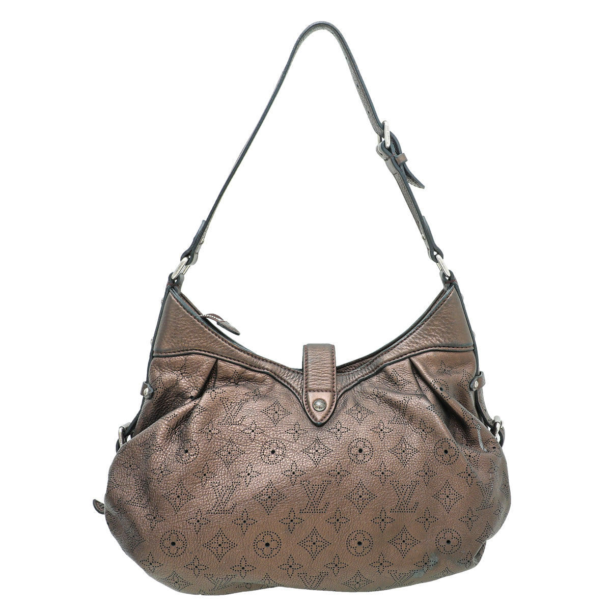 Louis Vuitton Bronze Monogram Mahina XS Bag-Louis Vuitton-THE CLOSET