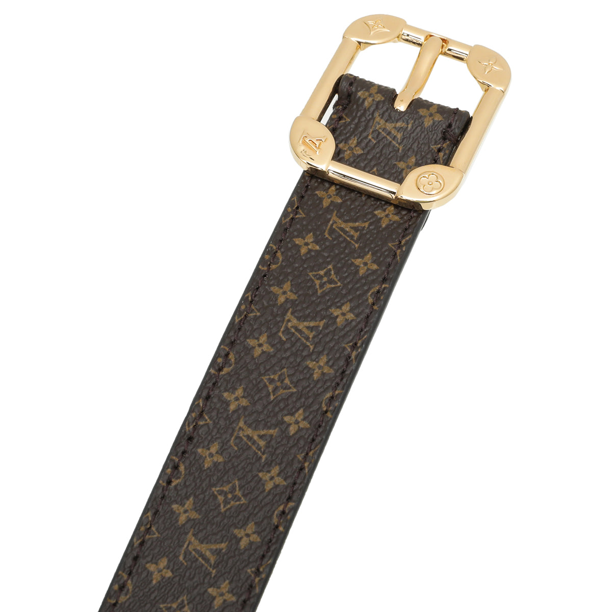 Louis Vuitton Bicolor Monogram Malletier 25mm Belt 36-Louis Vuitton-THE CLOSET