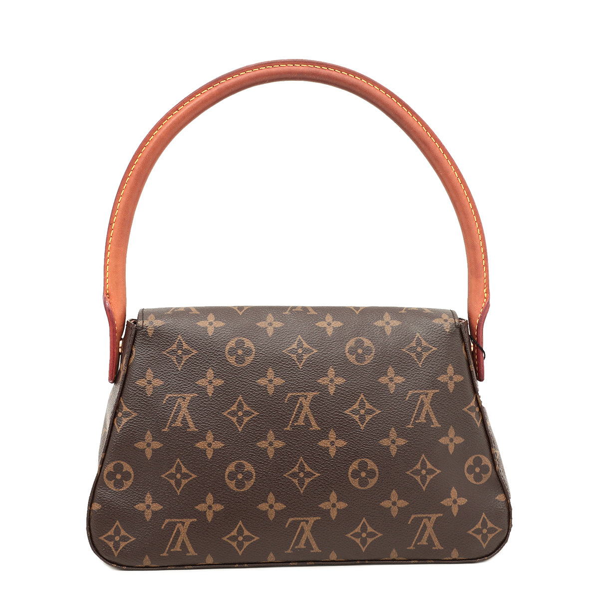 Louis Vuitton Brown Monogram Mini Looping Bag-Louis Vuitton-THE CLOSET