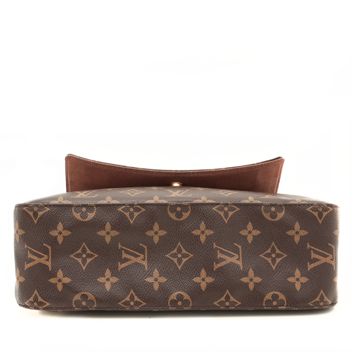 Louis Vuitton Brown Monogram Mini Looping Bag-Louis Vuitton-THE CLOSET