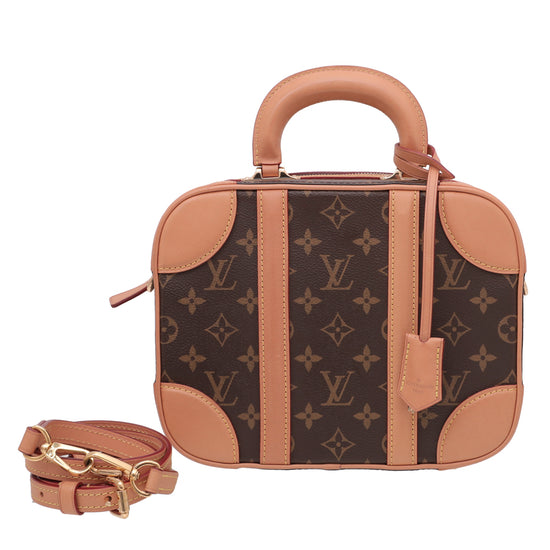 Louis Vuitton Brown Monogram Mini Luggage Bag – The Closet