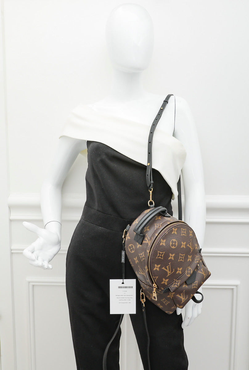 louis vuitton backpack mini palm springs Louis Vuitton Monogram Mini Palm Spring Bag – THE CLOSET