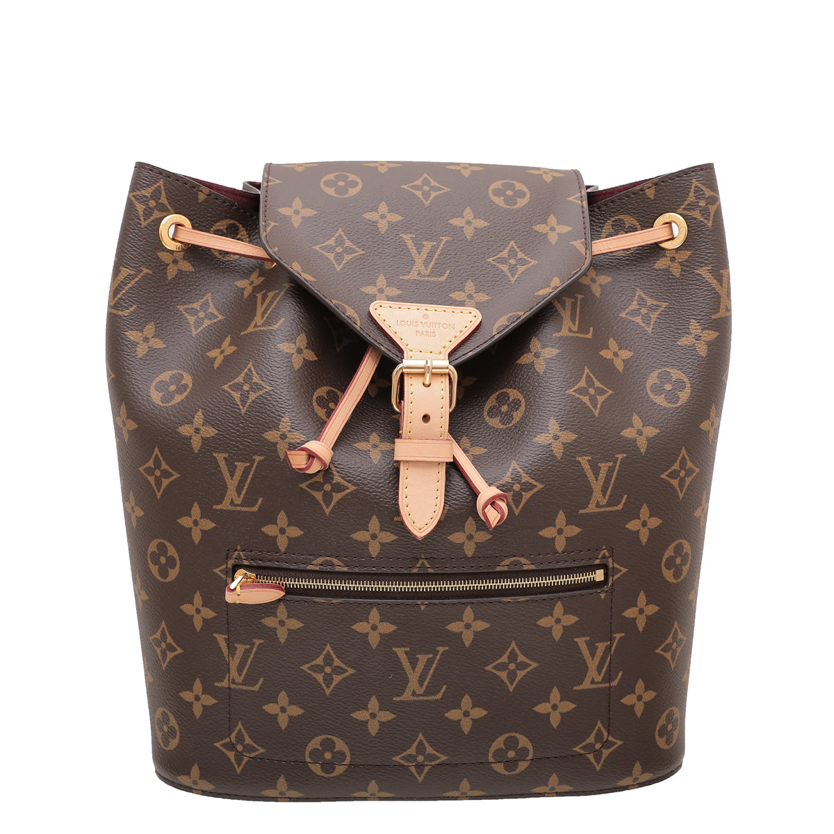 Louis Vuitton Brown Monogram Montsouris Backpack Bag – The Closet