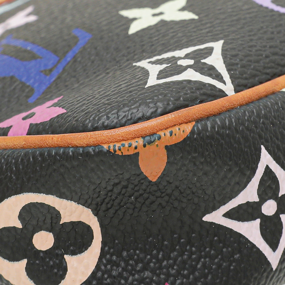 Louis Vuitton Black Monogram Multicolor Pochette Accessories Bag-Louis Vuitton-THE CLOSET