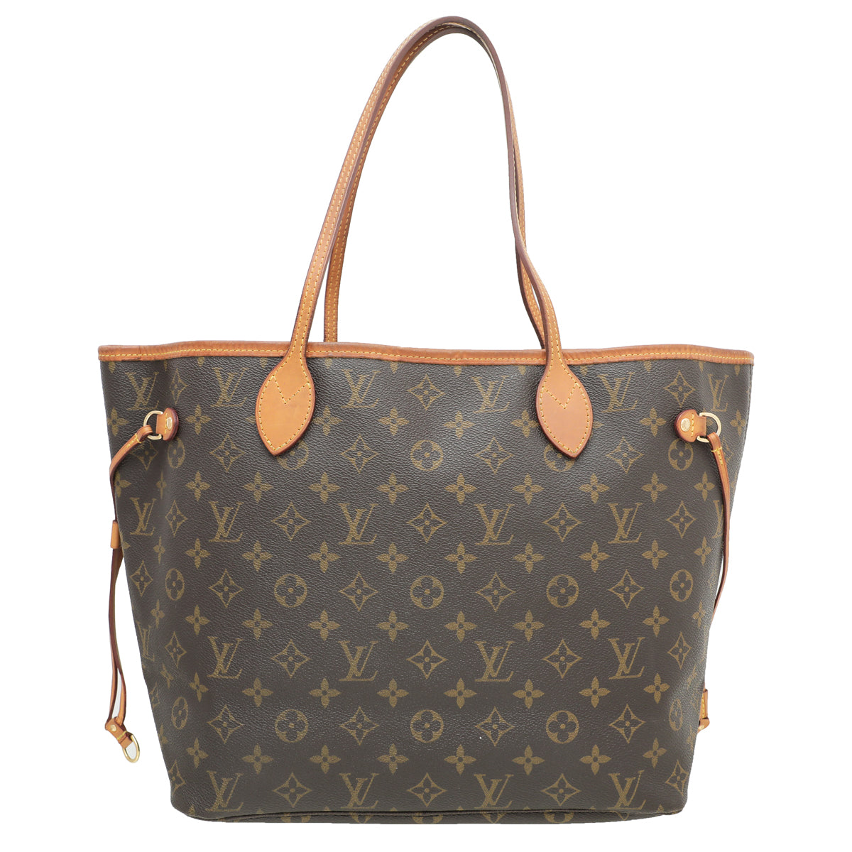 Louis Vuitton Brown Monogram Neverfull MM Bag-Louis Vuitton-THE CLOSET