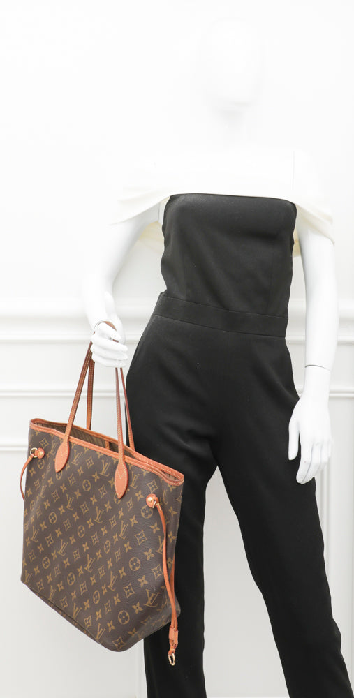 Louis Vuitton Brown Monogram Neverfull MM Bag-Louis Vuitton-THE CLOSET