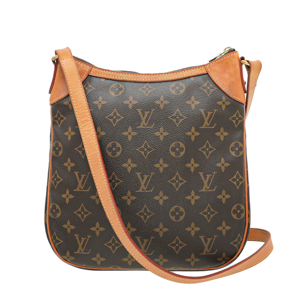 Louis Vuitton Brown Monogram Odeon Messenger Bag-Louis Vuitton-THE CLOSET