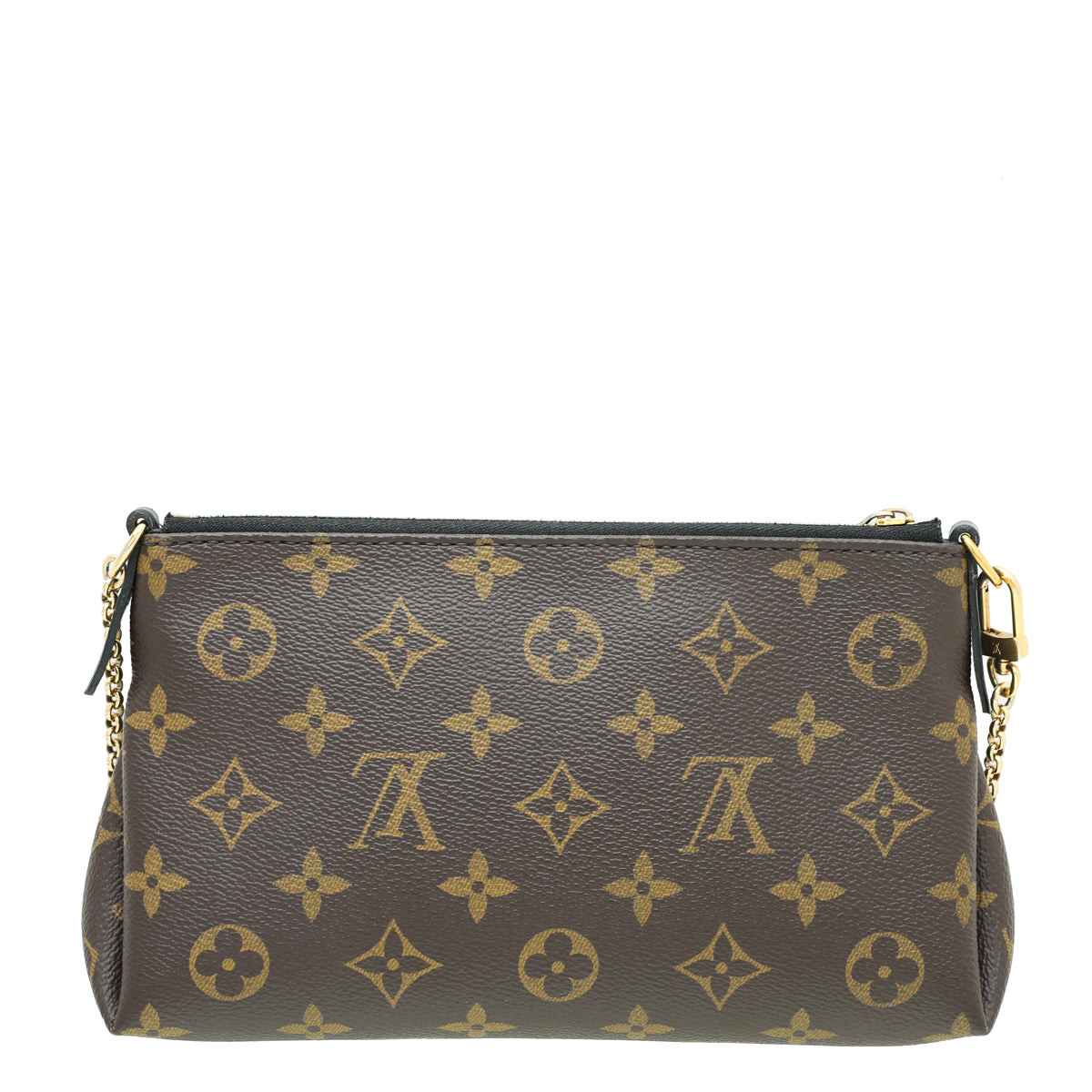 Louis Vuitton Bicolor Monogram Pallas Clutch Crossbody Bag-Louis Vuitton-THE CLOSET