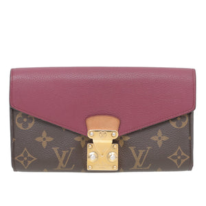 Louis Vuitton Monogram Grape Pallas Long Wallet