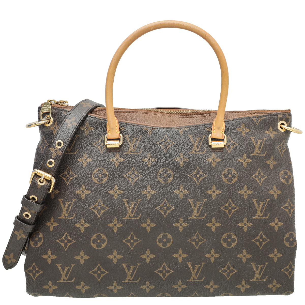Louis Vuitton Bicolor Monogram Pallas Tote Bag-Louis Vuitton-THE CLOSET