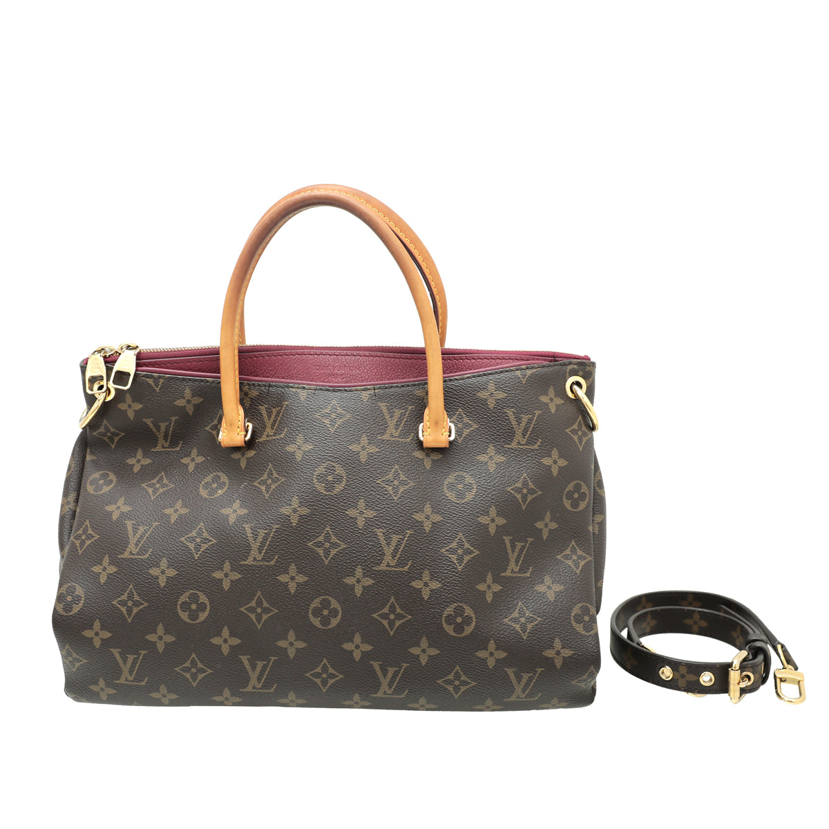 Louis Vuitton Bicolor Monogram Pallas Tote Bag-Louis Vuitton-THE CLOSET