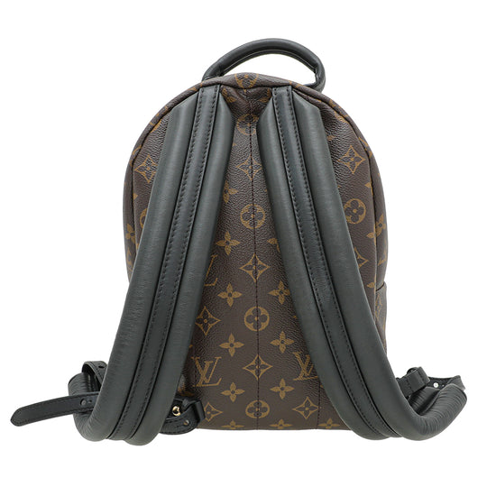 Louis Vuitton Monogram Black Palm Springs Backpack Bag