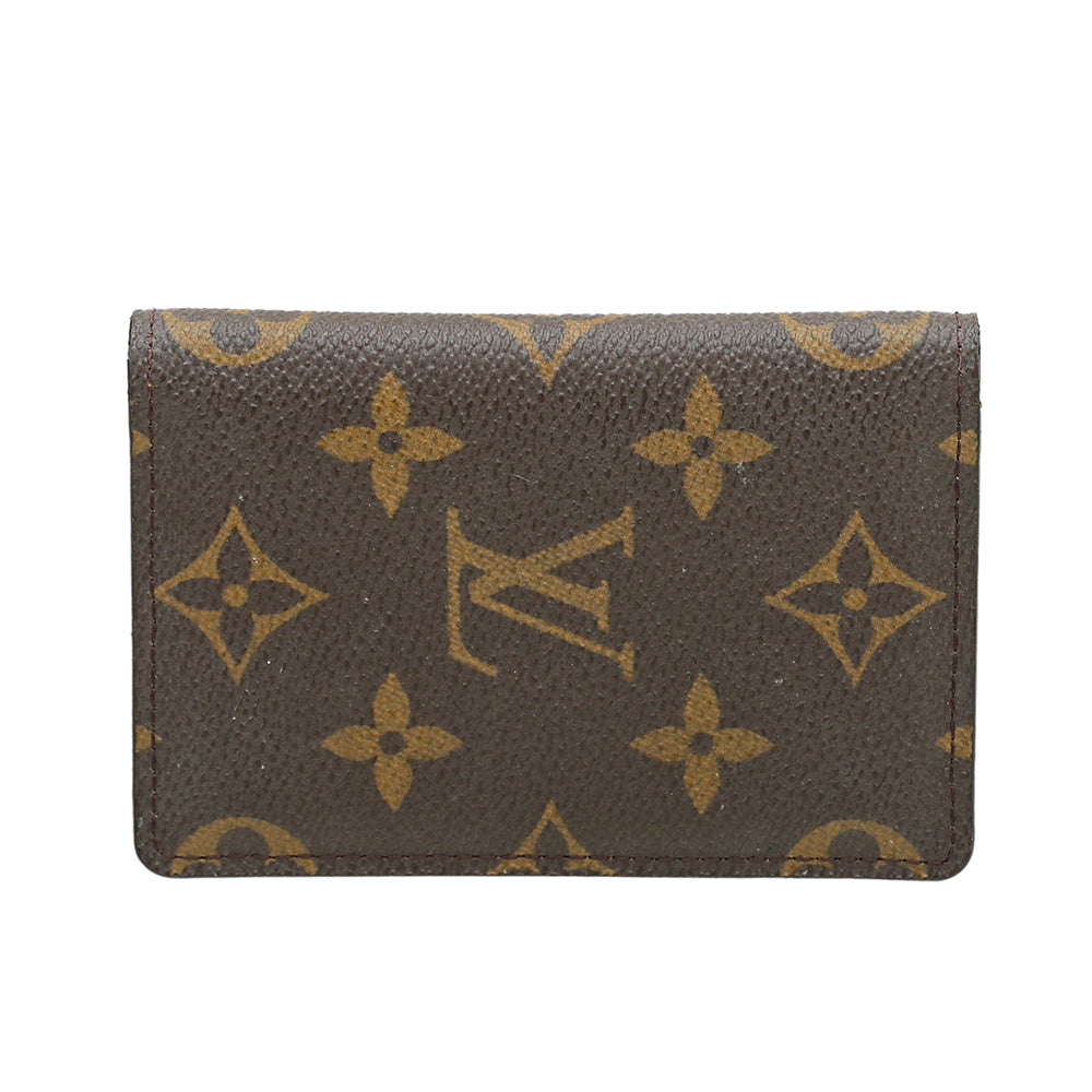 Louis Vuitton Brown Monogram Pocket Organizer-Louis Vuitton-THE CLOSET