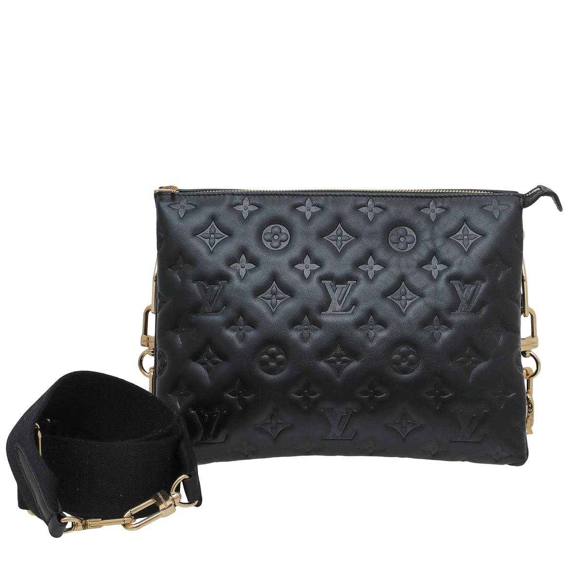 Louis Vuitton Black Monogram Puffy Coussin PM Bag-Louis Vuitton-THE CLOSET