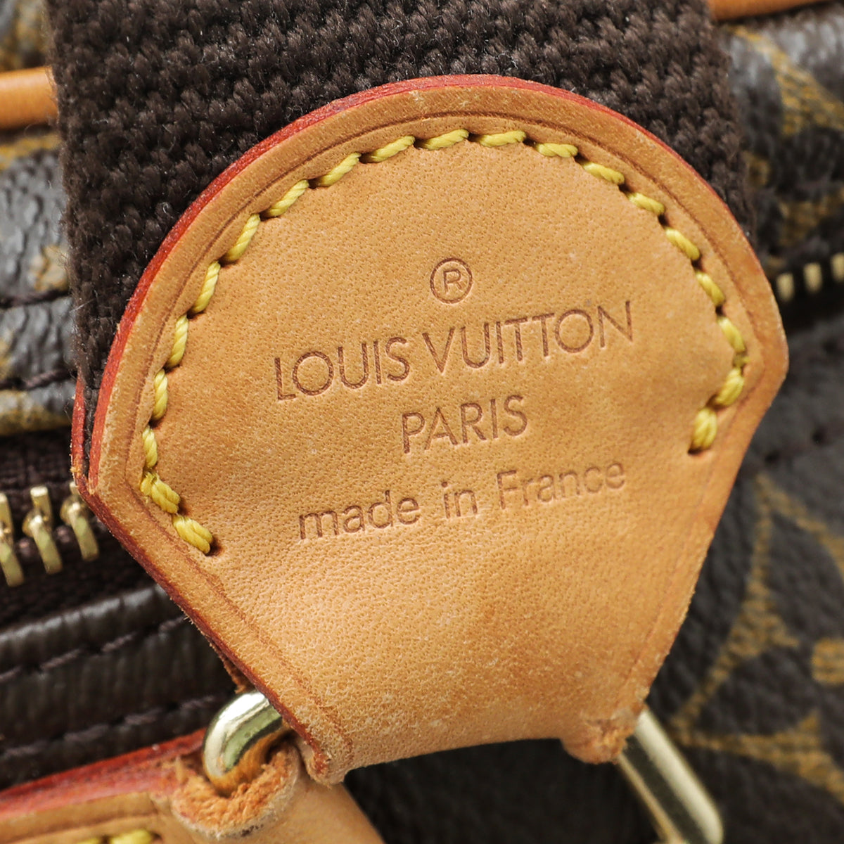 Auth Louis Vuitton Monogram Reporter Shoulder Bag Camera Bag 0i100100n