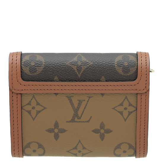 Louis Vuitton Monogram Reverse Dauphine Compact Wallet
