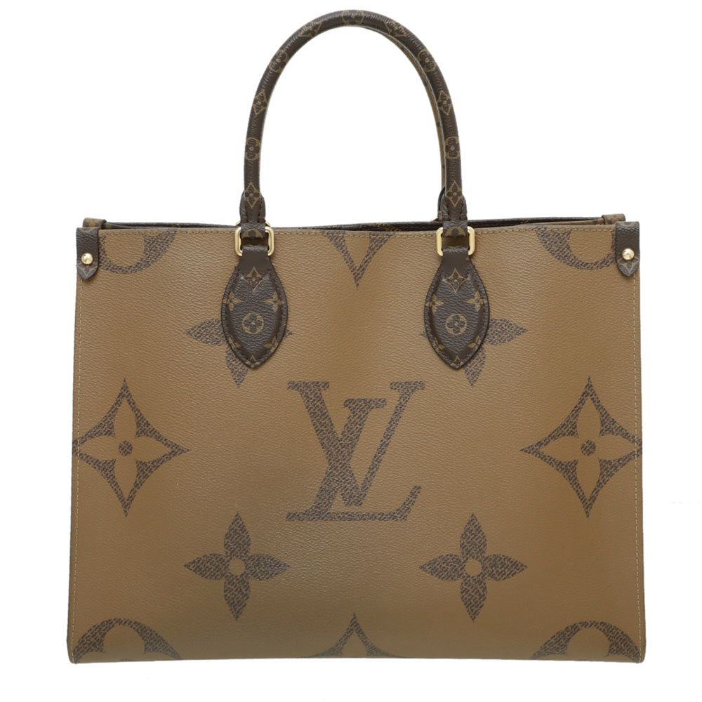 Louis Vuitton Monogram Reverse Onthego MM Bag-Louis Vuitton-THE CLOSET