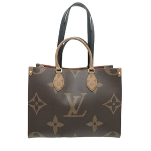 Louis Vuitton Monogram Reverse Onthego MM Bag