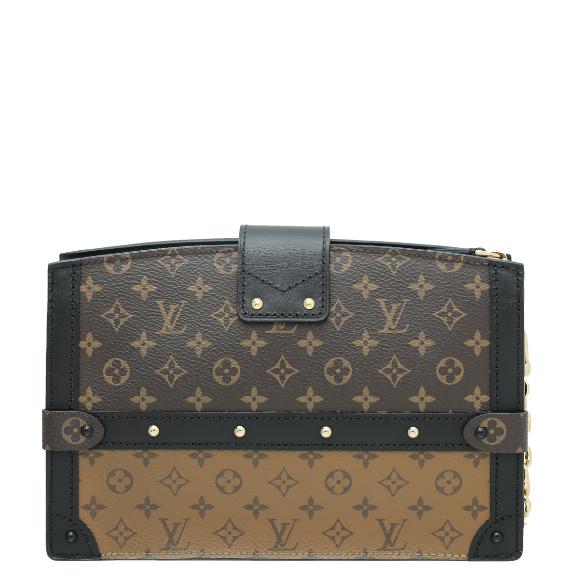 Louis Vuitton Monogram Reverse Trunk Clutch Bag-Louis Vuitton-THE CLOSET