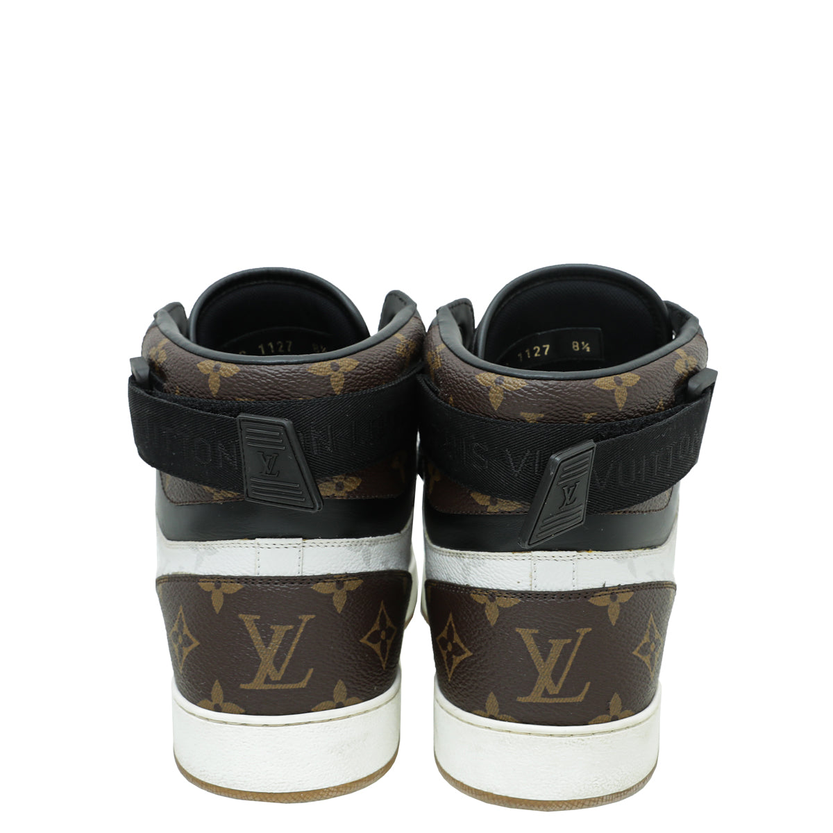 Louis Vuitton Tricolor Monogram Canvas Rivoli High Top Sneakers