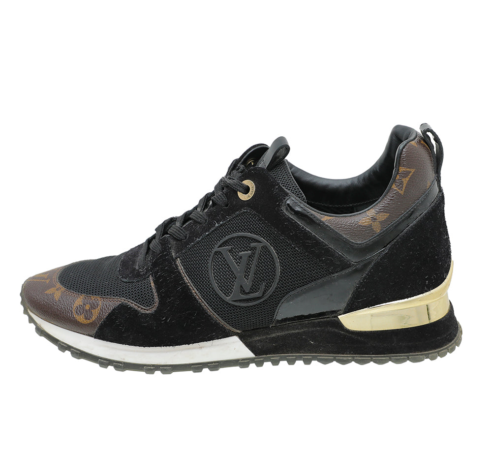 Louis Vuitton Bicolor Monogram Run Away Trainer Sneaker 39.5-Louis Vuitton-THE CLOSET