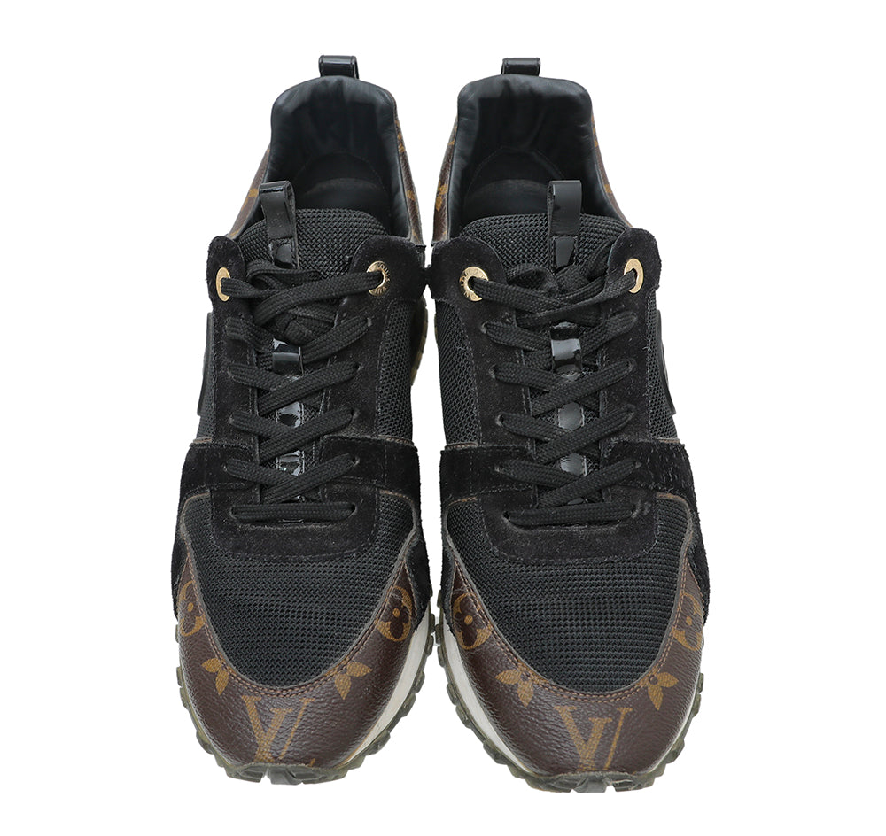 Louis Vuitton Bicolor Monogram Run Away Trainer Sneaker 39.5-Louis Vuitton-THE CLOSET