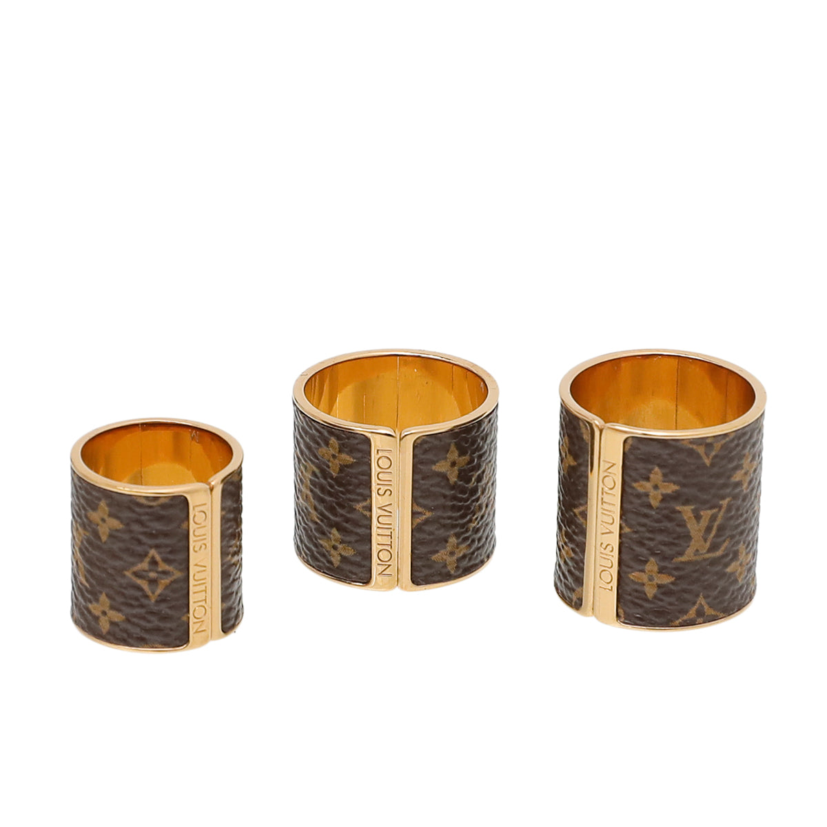 Louis Vuitton Monogram Skin Ring Set Medium-Louis Vuitton-THE CLOSET