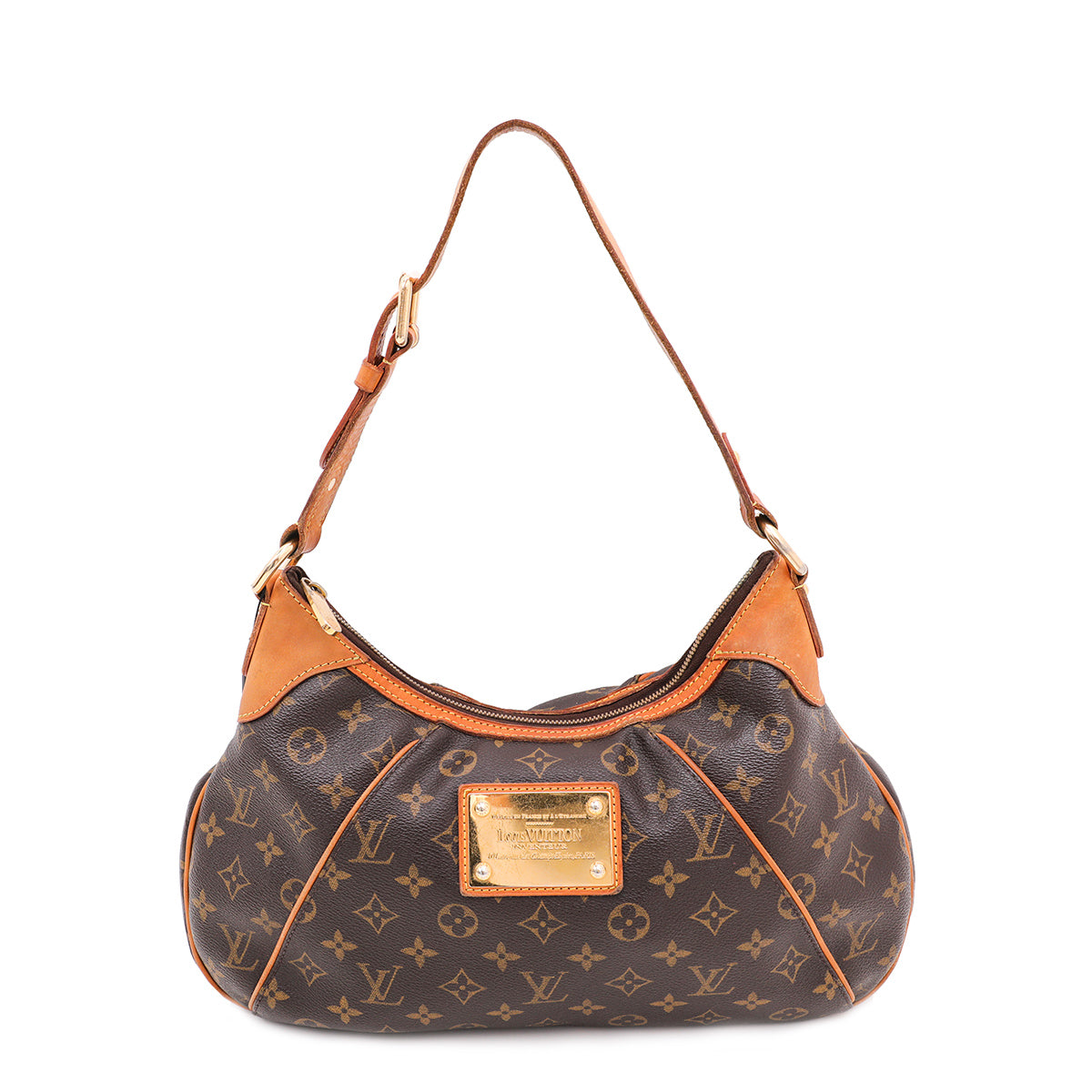 Louis Vuitton Brown Monogram Thames Shoulder Bag PM-Louis Vuitton-THE CLOSET