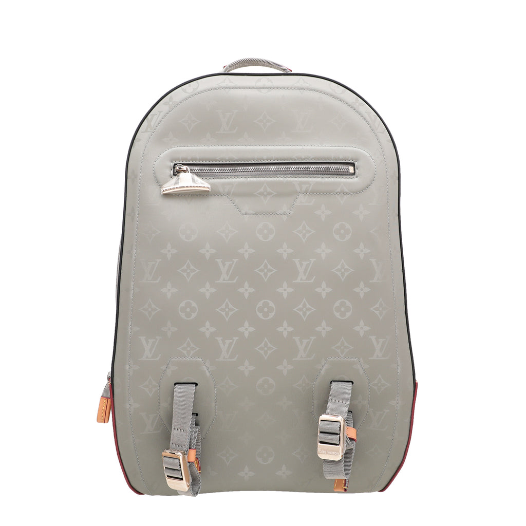 Louis Vuitton Titanium Grey Monogram Titanium Backpack GM Bag