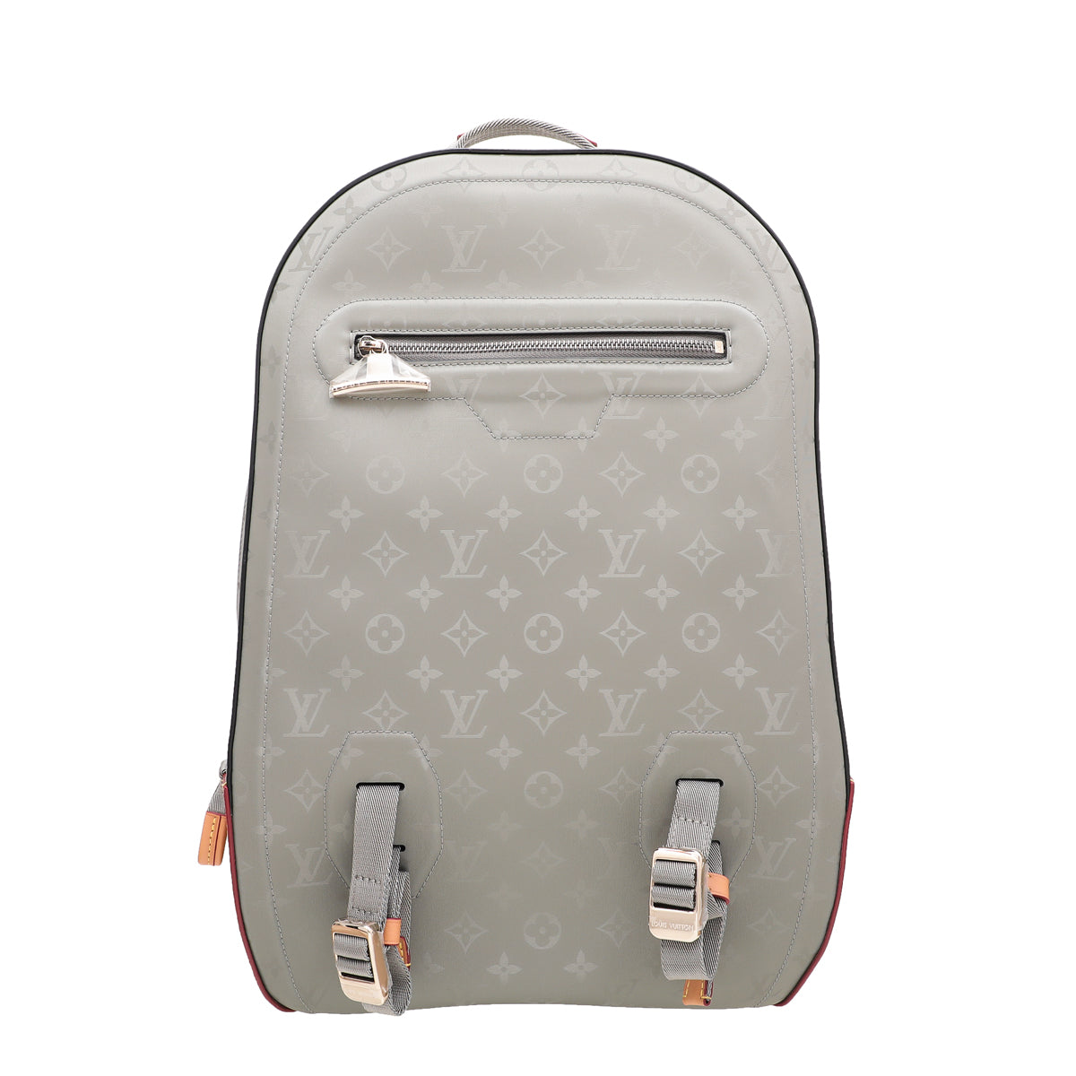 LOUIS VUITTON Monogram Titanium Backpack GM 490518