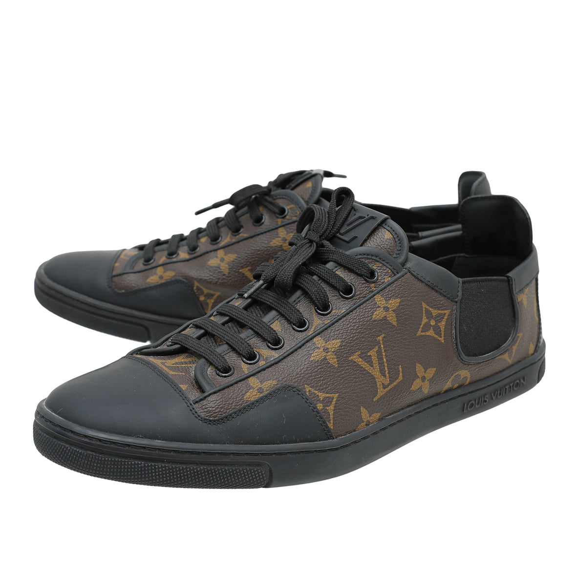 Louis Vuitton Monogram Black Toucan Sneaker 9-Louis Vuitton-THE CLOSET