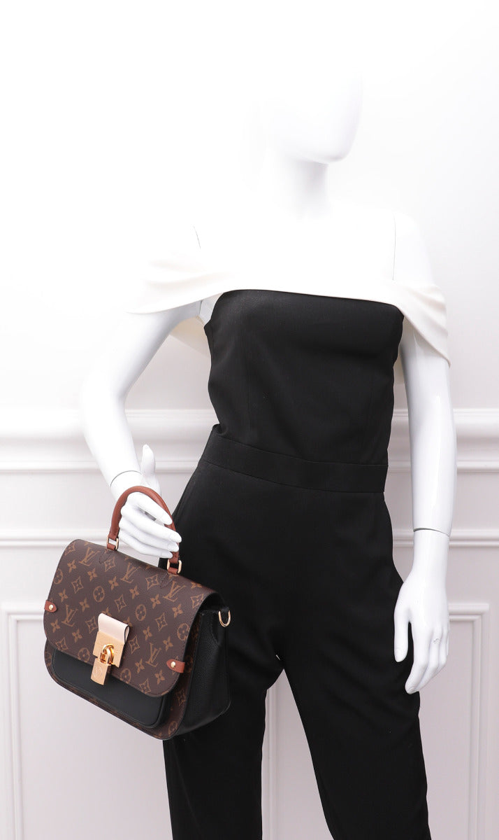 Louis Vuitton Noir Monogram Vaugirard Bag-Louis Vuitton-THE CLOSET