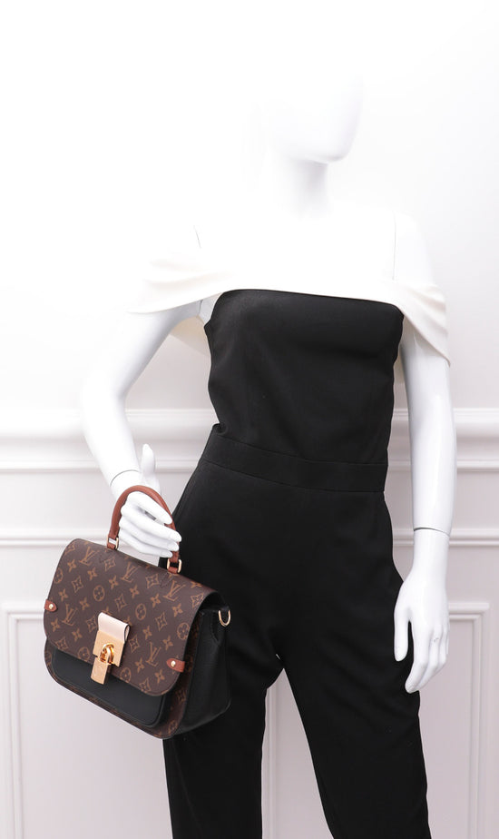 Louis Vuitton Noir Monogram Vaugirard Bag – The Closet